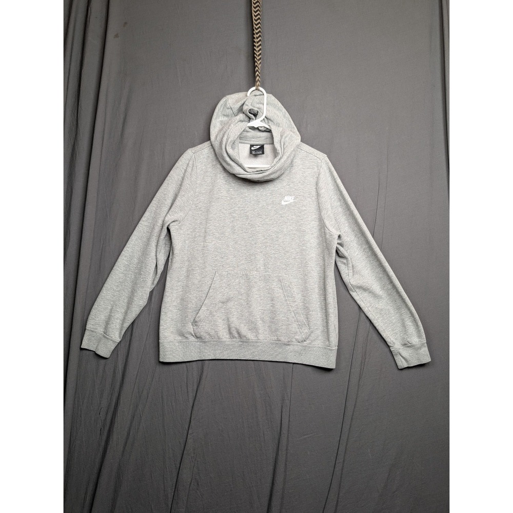 Nike‎ Sportswear Club Fleece Men's Pullover Hoodie Grey Size Large